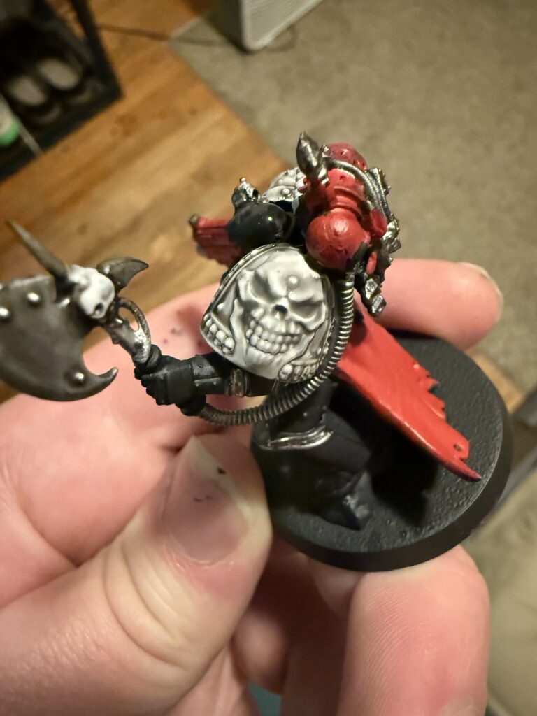 Closeup shot of Castellan