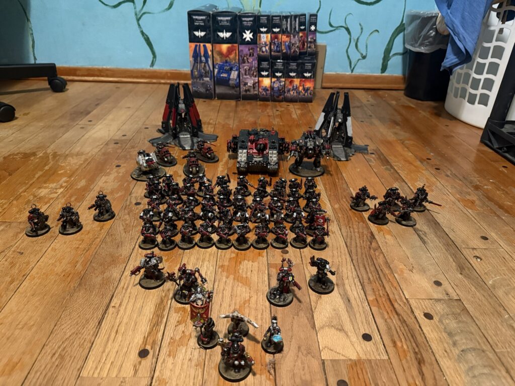 Shot of my current army